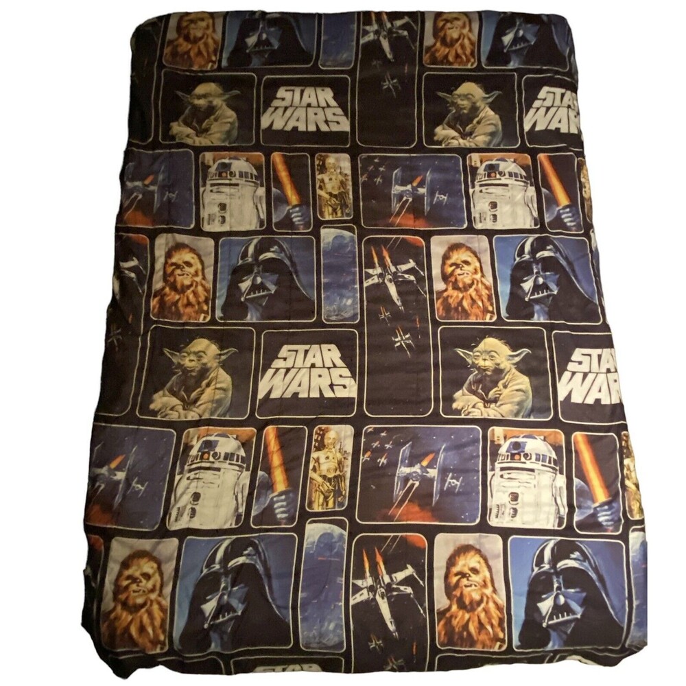 Vintage Star Wars Empire Strikes Back Comforter Twin/ Full 72x86 Jay Franco